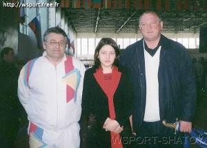 Бекхан Тунгаев с дочерью Тамилой и Сослан Андиев - 2-кратный олимпийский чемпион и 4-кратный чемпион мира