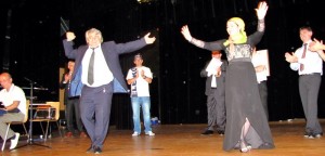 Танцуют Руслан Тахаев и Лимон Дадаева